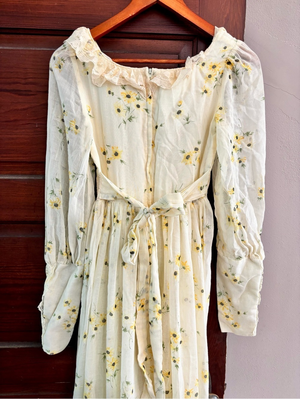 Gunne Sax vintage 1970s Gunne Sax prairie dress by Jessica McClintock - Picture 8 of 12